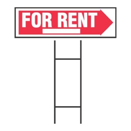 Hillman 10x24 For Rent Sign, 840062 840062